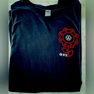 Wmns VW Volkswagen GTI tee size XL in black